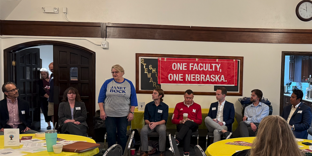 Candidates at the Saturday forum